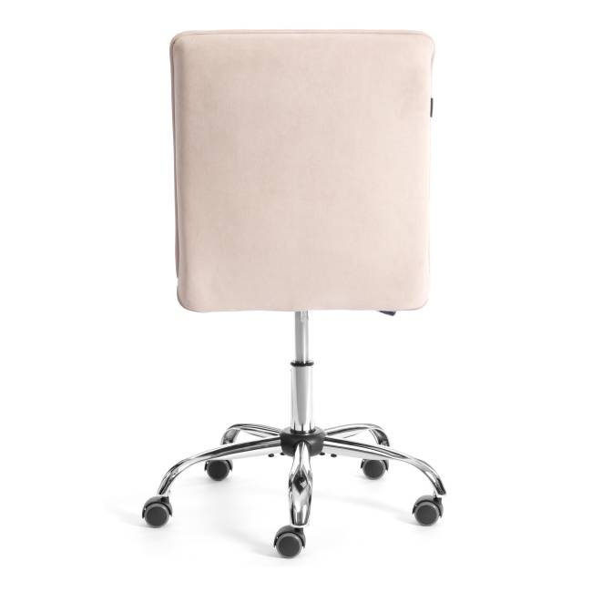 Комплект кресло+стул Свит/Sweet LT, велюр, бежевый/черный, 7 бежевый/черный флок