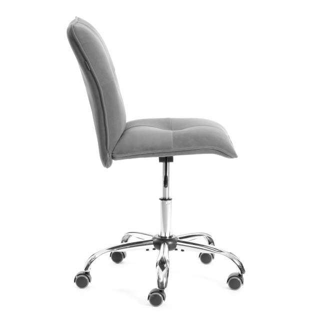 Комплект кресло+стул Свит/Sweet LT, велюр, серый/черный, 29 серый/черный флок