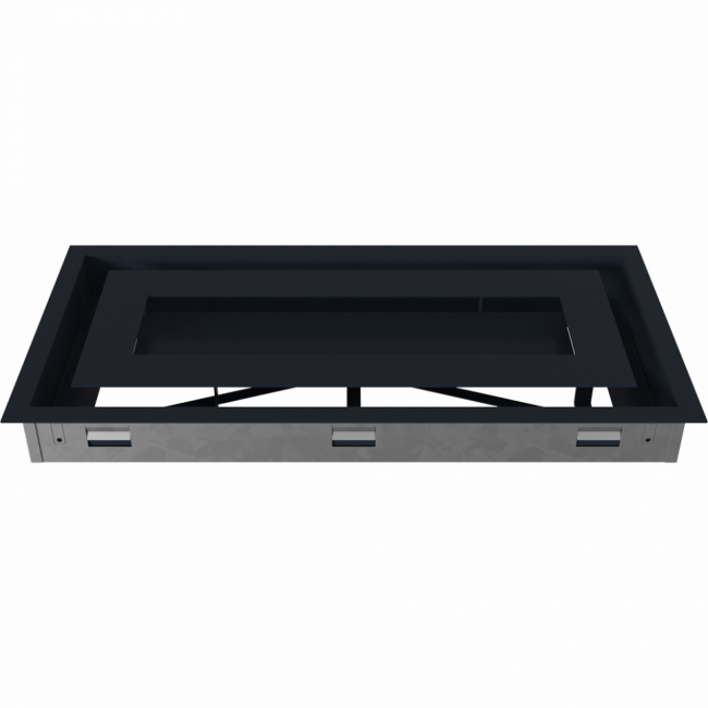 Решетка WIND Графитовая 22х45