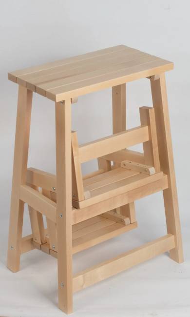 Табурет-стремянка Марк, Натуральное дерево Табурет-стремянка Марк, Натуральное дерево