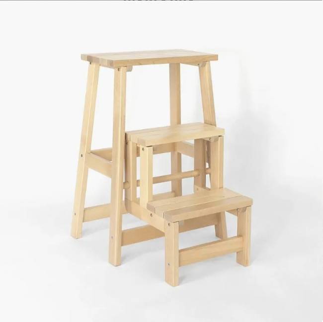 Табурет-стремянка Марк, Натуральное дерево Табурет-стремянка Марк, Натуральное дерево