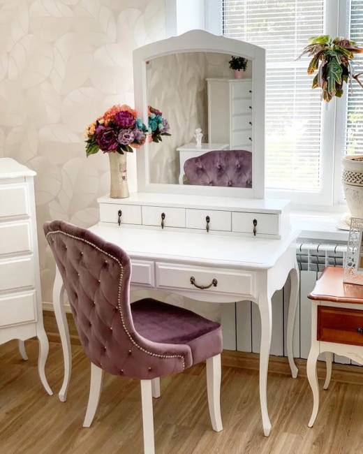 Туалетный стол Малонн Ави Белый