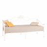 Кровать Federica (mod. AT-881) дерево гевея/металл, 90*200 см (Day bed), Белый (butter white) Белый (butter white) дерево гевея/металл
