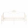 Кровать Federica (mod. AT-881) дерево гевея/металл, 90*200 см (Day bed), Белый (butter white) Белый (butter white) дерево гевея/металл