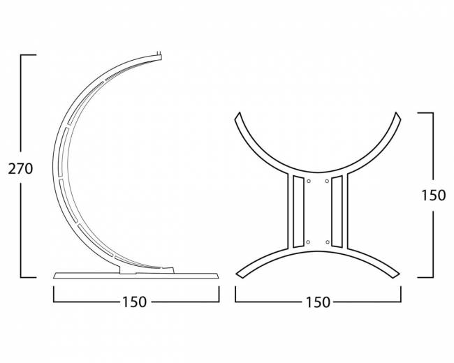 Стойка "Standard", black