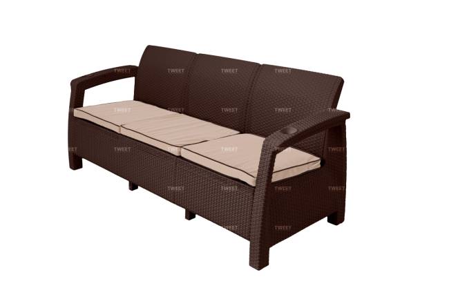 Комплект уличной мебели TWEET Terrace Set Max, венге