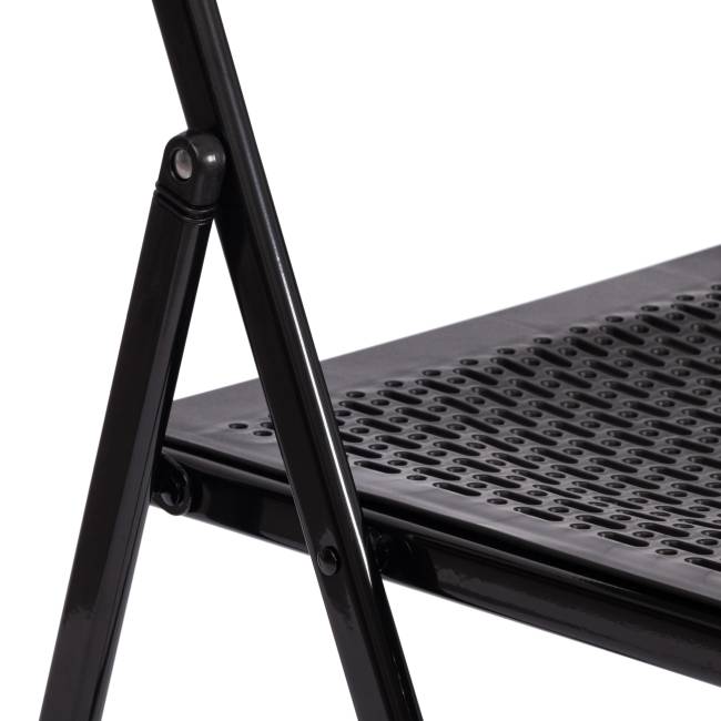 Стул складной FOLDER (mod. 3016) каркас: металл, сиденье/спинка: пластик, 48,5 х 48 х 82,5 см, black (черный) (Комплект из 6 шт.) черный каркас: металл, сиденье/спинка: пластик Стул складной FOLDER (mod. 3016) каркас: металл, сиденье/спинка: пластик, 48,5 х 48 х 82,5 см, black (черный) (Комплект из 6 шт.) черный каркас: металл, сиденье/спинка: пластик