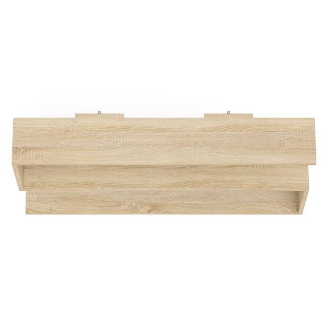 Навесная полка Мори 1200 цвет дуб сонома