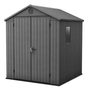 Сарай "Дарвин 6х6" (размеры 183 х 182 см), серый