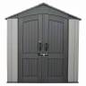 Пластиковый сарай WoodLook 7'х12 (60311)