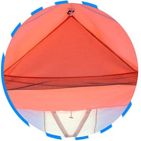 Палатка для зимней рыбалки Митек  Нельма Куб-2 Люкс (двухслойная)