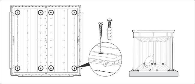 Сарай "Артисан 7х7" (размеры 216 х 216 см)