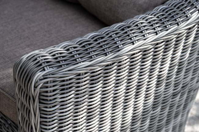 "Кон Панна" лаунж-зона из искусственного ротанга, цвет графит "Кон Панна" лаунж-зона из искусственного ротанга, цвет графит