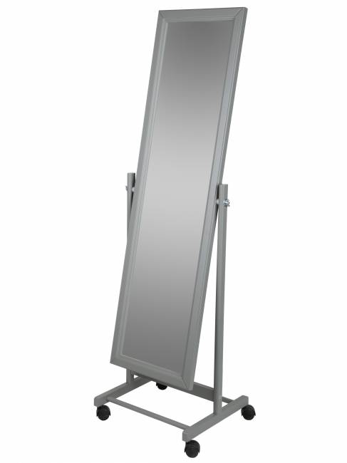 Зеркало напольное BeautyStyle 27 серый  135 см х 42,5 см