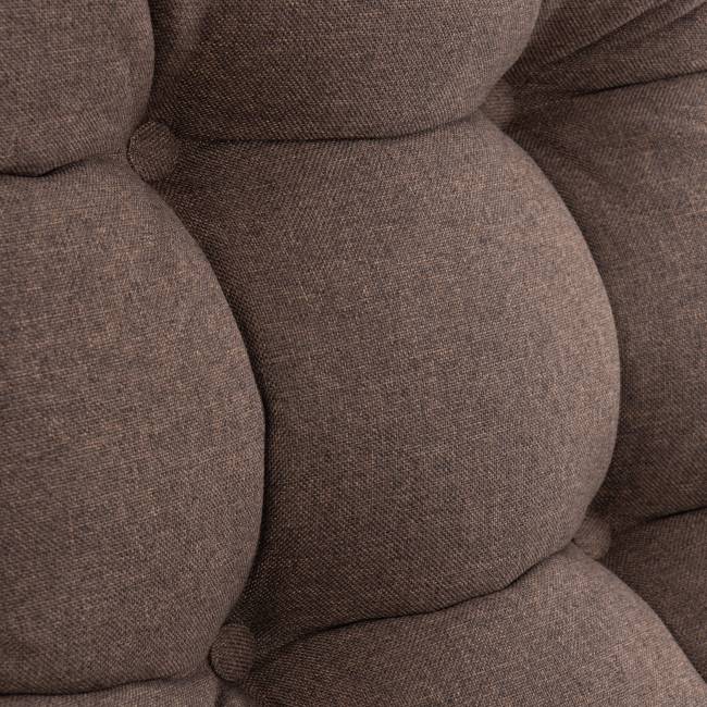 Диван Эрго/Ergo рогожка, коричневый, 3м7-147 коричневый рогожка