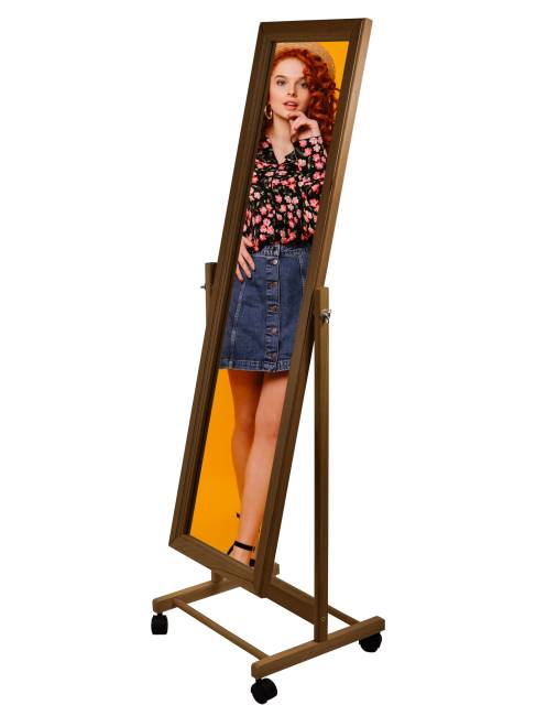 Зеркало напольное В 27Н средне-коричневый 137 см х 42,5 см Зеркало напольное В 27Н средне-коричневый 137 см х 42,5 см