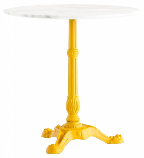 Подстолье чугунное Bistrot желтый Ø550х710 мм Подстолье чугунное Bistrot желтый Ø550х710 мм