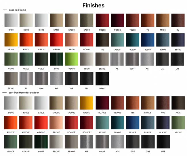 Подстолье чугунное Bistrot желтый Ø550х710 мм Подстолье чугунное Bistrot желтый Ø550х710 мм