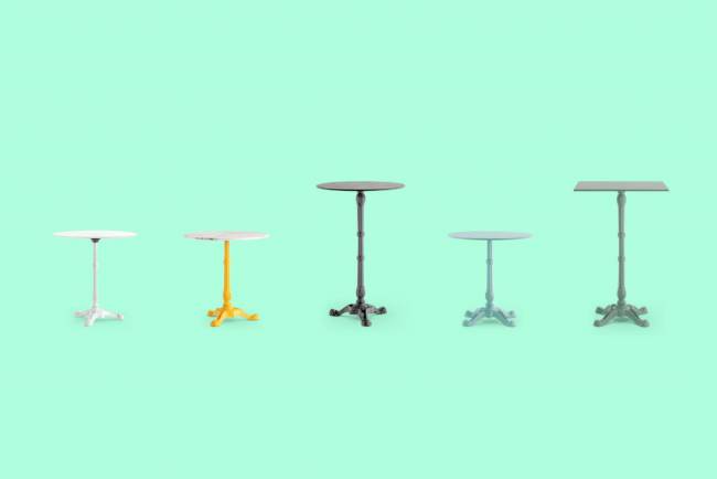 Подстолье чугунное Bistrot желтый Ø550х710 мм Подстолье чугунное Bistrot желтый Ø550х710 мм