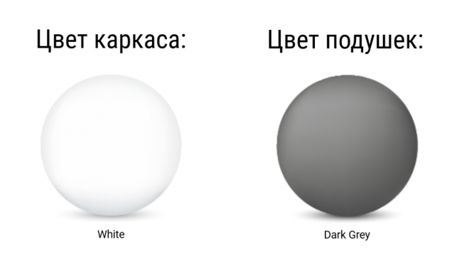 Комплект пластиковой мебели Portofino Lounge Corner белый, темно-серый Комплект пластиковой мебели Portofino Lounge Corner белый, темно-серый