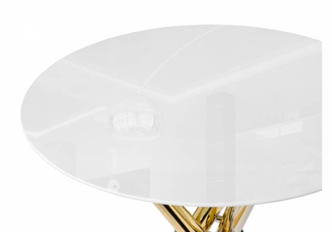 Rock 80х75 white / gold