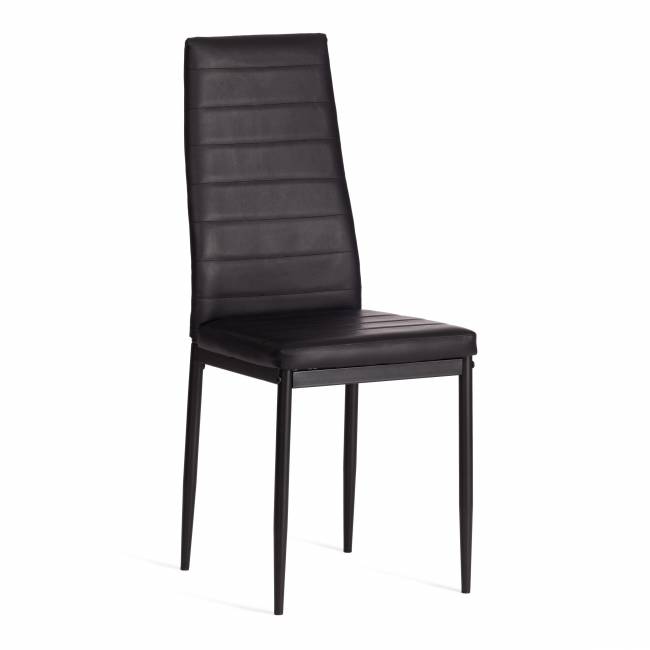 Стул Easy (mod. 24-1) / 1 шт. в упаковке металл, экокожа, 49 х 41 х 98 см, Black (Черный) / Black (Черный) Black (Черный) / Black (Черный) металл, экокожа