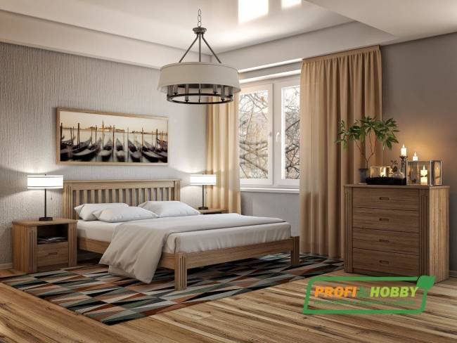 Кровать Rino 1200 х 2000 ясень, белёный