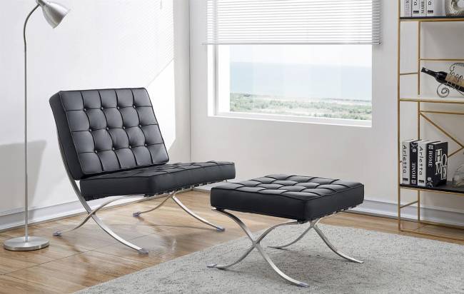 Оттоманка BARCELONA чёрный