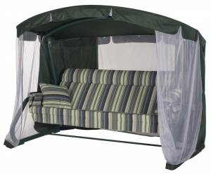 Качели садовые "Империя" 4-х местн. (Зеленые) Качели садовые "Империя" 4-х местн. (Зеленые)