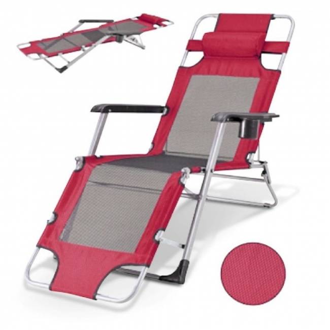 Шезлонг Стелла-1 CHO-103/6 Bordo (CHO-103FGJ-6)