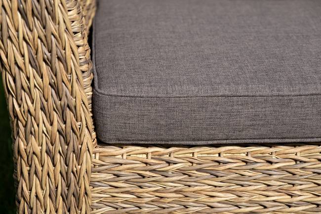 "Капучино" лаунж-зона из искусственного ротанга (гиацинт), цвет соломенный "Капучино" лаунж-зона из искусственного ротанга (гиацинт), цвет соломенный