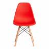 Стул Синди Имс/Cindy Eames (мод.1801)/1 шт. в упаковке дерево бук/металл/сиденье пластик, 45х51х82см, красный красный дерево бук/металл/сиденье пластик