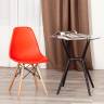 Стул Синди Имс/Cindy Eames (мод.1801)/1 шт. в упаковке дерево бук/металл/сиденье пластик, 45х51х82см, красный красный дерево бук/металл/сиденье пластик