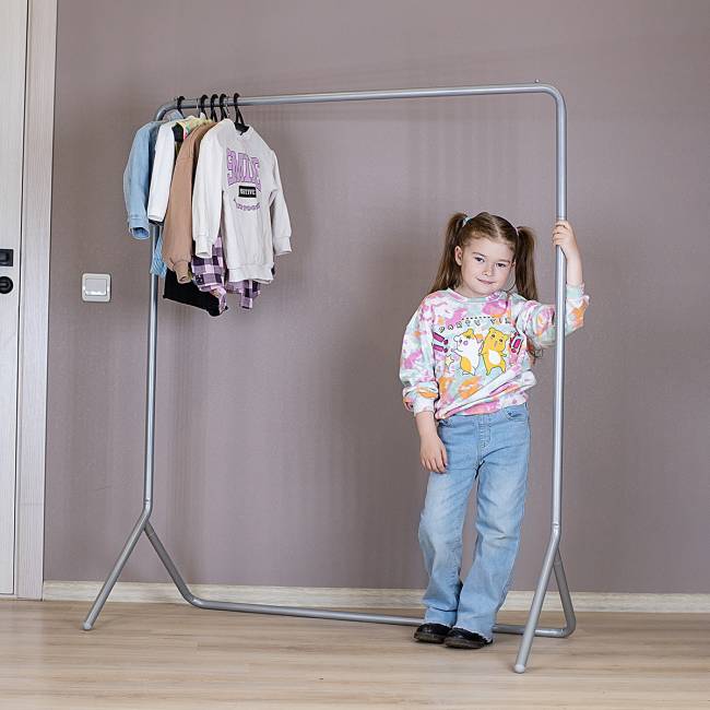 Вешалка напольная Пико 33 металлик