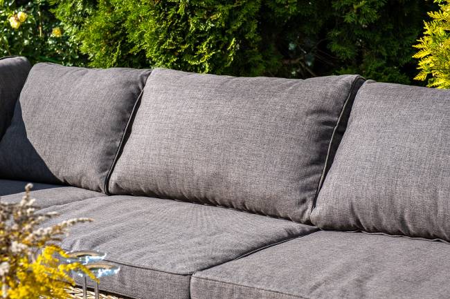 "Лунго" трансформирующийся диван из искусственного ротанга (гиацинт), цвет соломенный "Лунго" трансформирующийся диван из искусственного ротанга (гиацинт), цвет соломенный