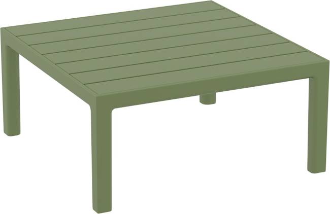 Комплект пластиковой мебели Portofino Lounge Corner оливковый, темно-серый Комплект пластиковой мебели Portofino Lounge Corner оливковый, темно-серый