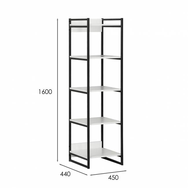 Стеллаж металлический № 3 45 см х 44 см х 160 см Стеллаж металлический № 3 45 см х 44 см х 160 см