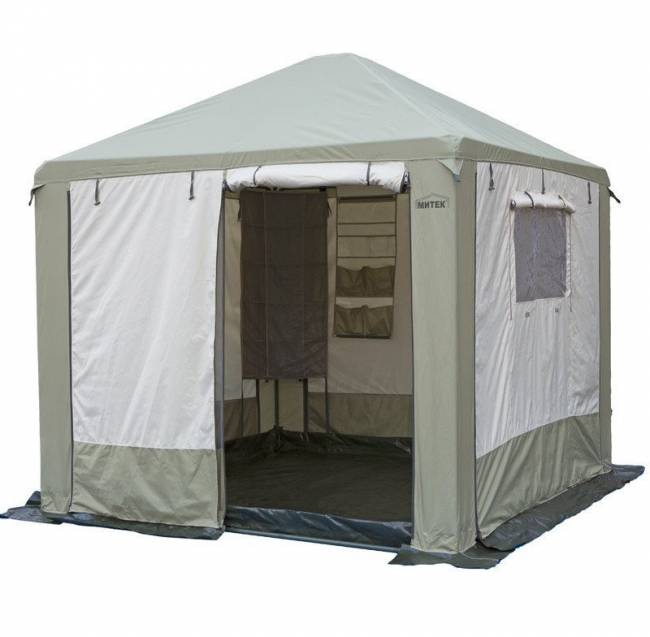 Шатер Митек ПИКНИК-ЛЮКС 3х3 м со стенками (2 места) Шатер Митек ПИКНИК-ЛЮКС 3х3 м со стенками (2 места)
