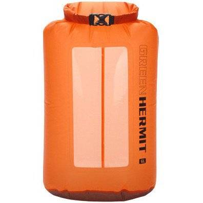 Гермомешок с окном, ультралёгкий Visual Dry Sack SUNGLOW ORANGE, 6L