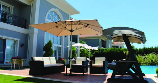 Зонт профессиональный 4х4 м Lux Telescopic Manuel 4000х4000 мм Зонт профессиональный 4х4 м Lux Telescopic Manuel 4000х4000 мм