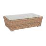 "Капучино" журнальный столик из искусственного ротанга (гиацинт), цвет соломенный "Капучино" журнальный столик из искусственного ротанга (гиацинт), цвет соломенный