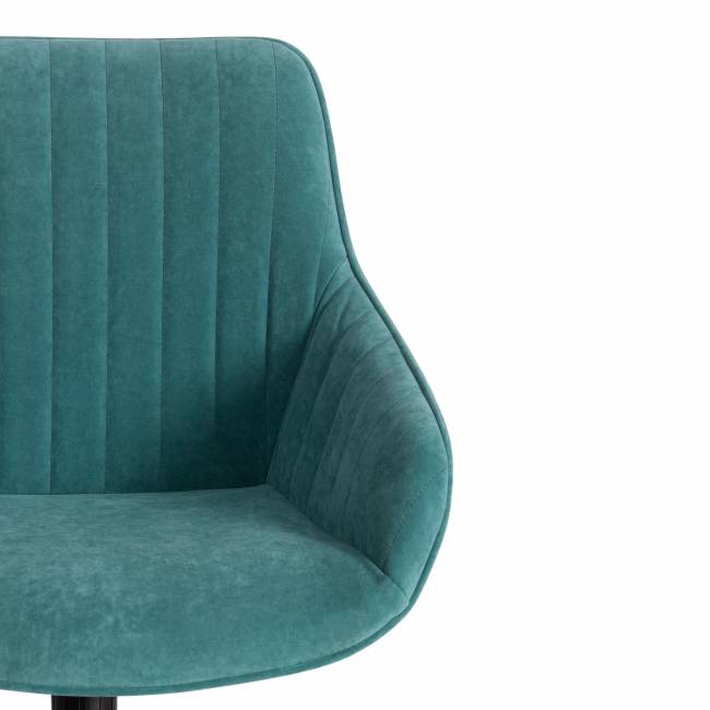 Кресло Dublin/Дублин велюр Clermon, бирюзовый, 140 бирюзовый велюр Clermon