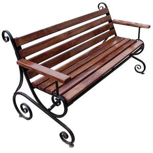 Лавочка садовая Шарм с подлокотником 1,5м Лавочка садовая Шарм с подлокотником 1,5м