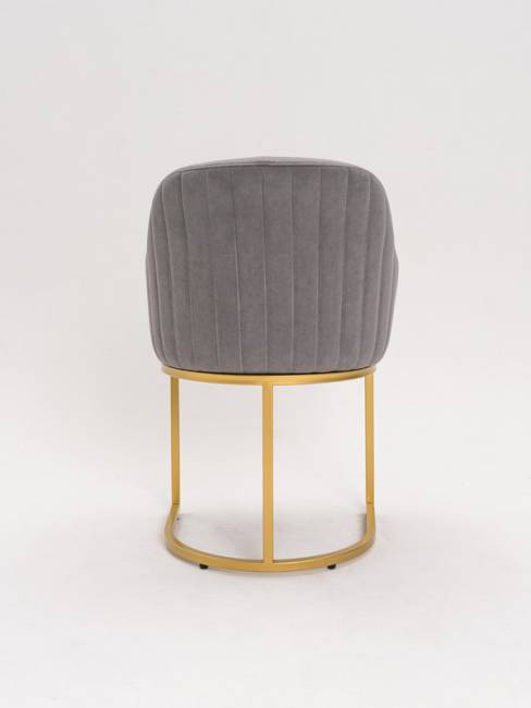 Стул Amely Gray / Gold Стул Amely Gray / Gold