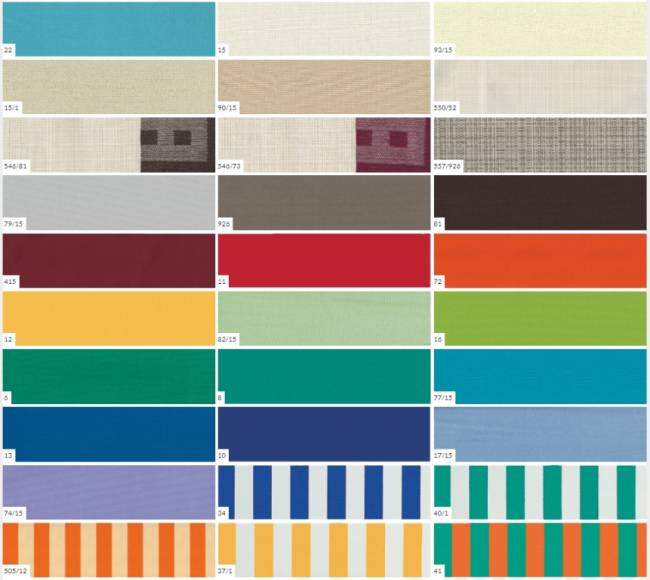 Зонт пляжный профессиональный 1.8х1.8 м Mondrian 1800х1800 мм