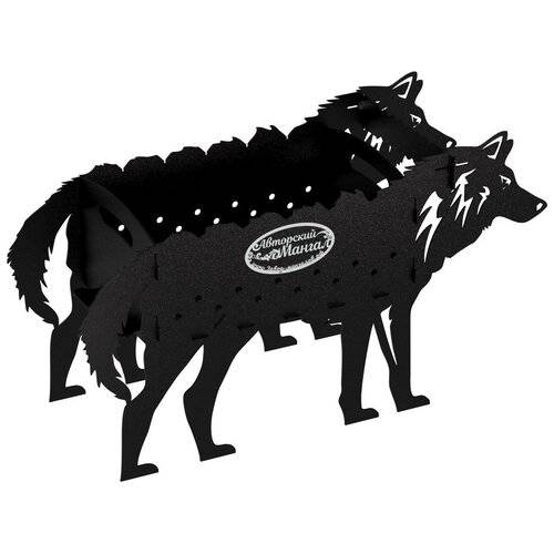 Мангал разборный "Волк", стандарт, ST3, 2мм Мангал разборный "Волк", стандарт, ST3, 2мм
