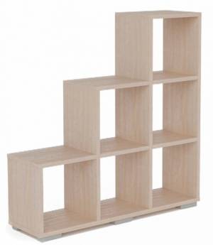 Стеллаж Стильный 108 С-1 шимо светлый