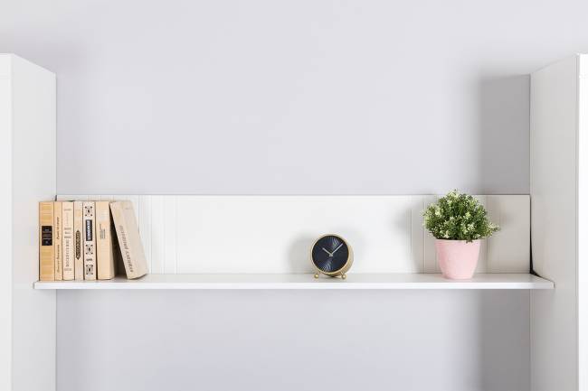 Два широких серванта и ТВ-тумба Валенсия цвет белый шагрень