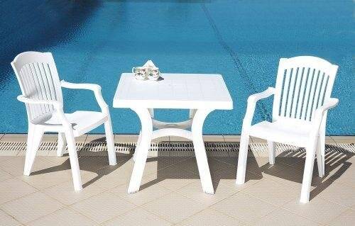 Кресло пластиковое Classic White