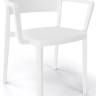 Кресло пластиковое Abuela B белый 580х525х765 мм Кресло пластиковое Abuela B белый 580х525х765 мм